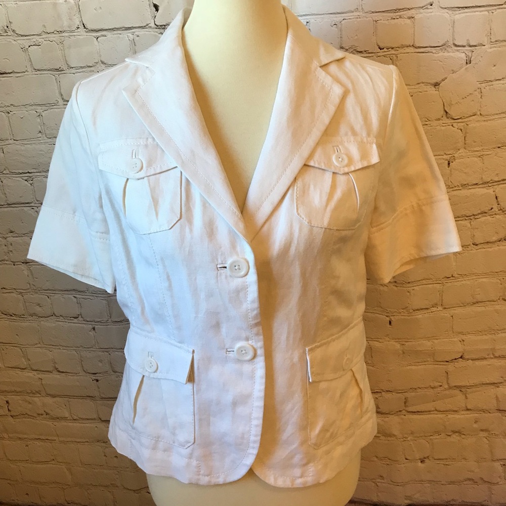 BANANA REPUBLIC Linen Blazer